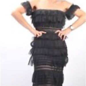 Bcbgmaxazaria tulle dress